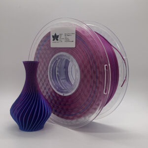 Maple 3D Blue Raspberry Bicolour Silk PLA Filament | 1.75MM, 1KG SPOOL