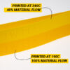 colorFabb LW-PLA Yellow Filament | 1.75MM, 0.75KG Spool - Image 2